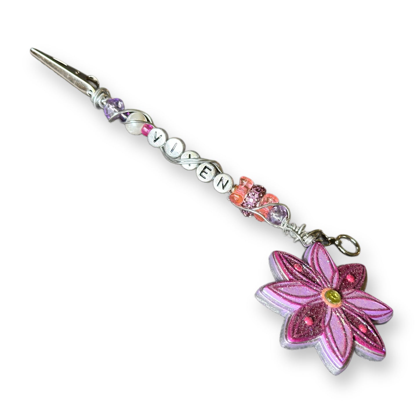 VIXEN Roach Clip/Joint Holder- pink