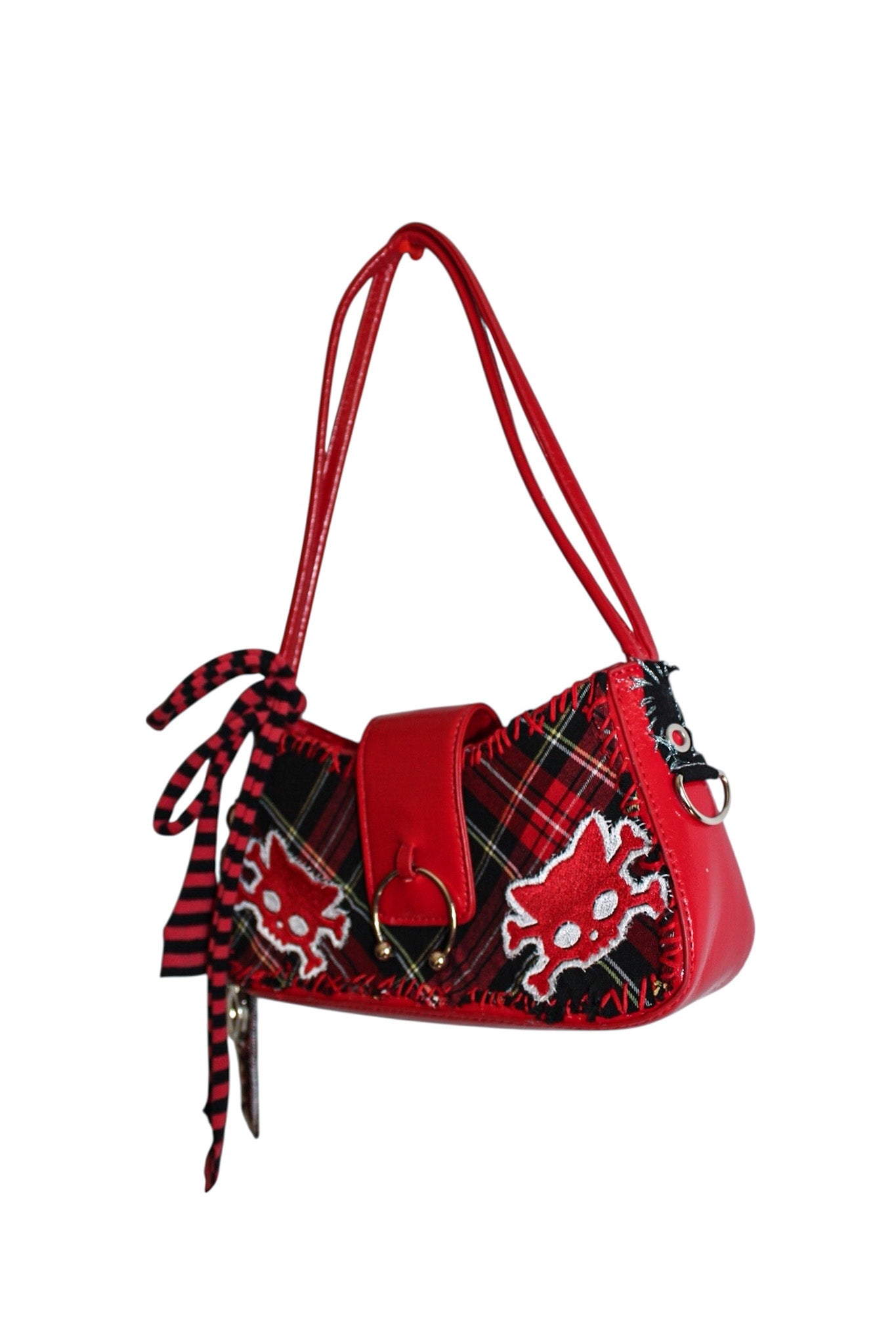 Twin Kitty Mini Bag (red)