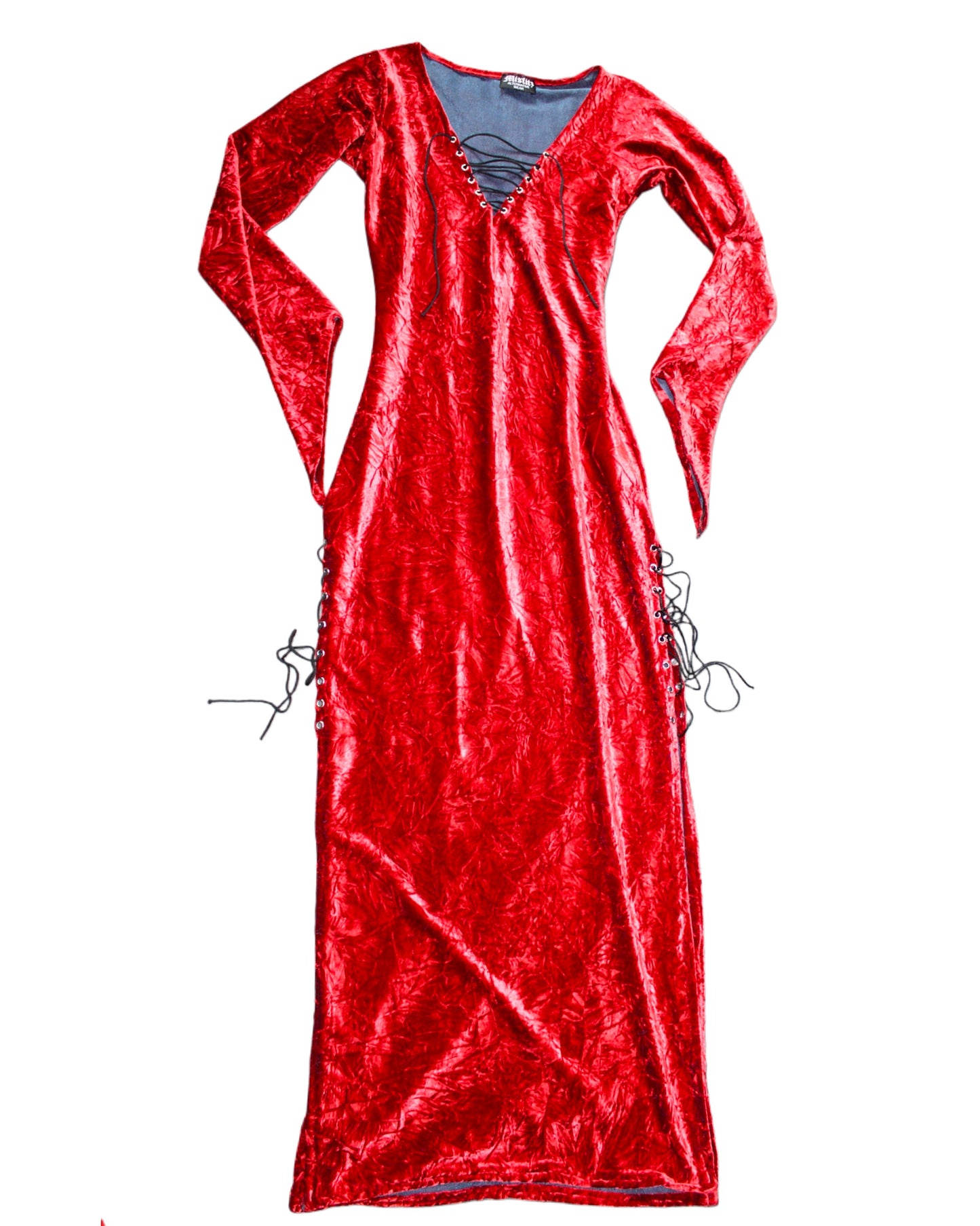 RED MISFITS DRESS