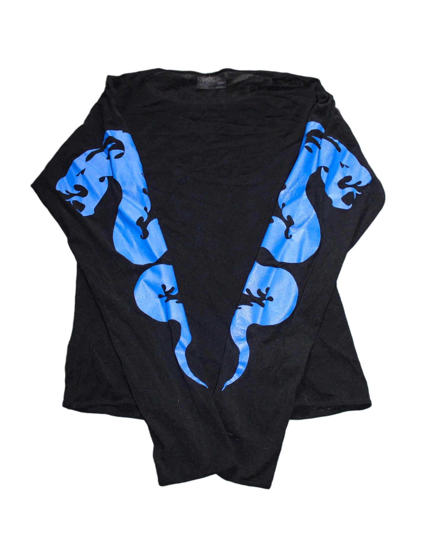 SPANKI BLUE DRAGON MESH TOP