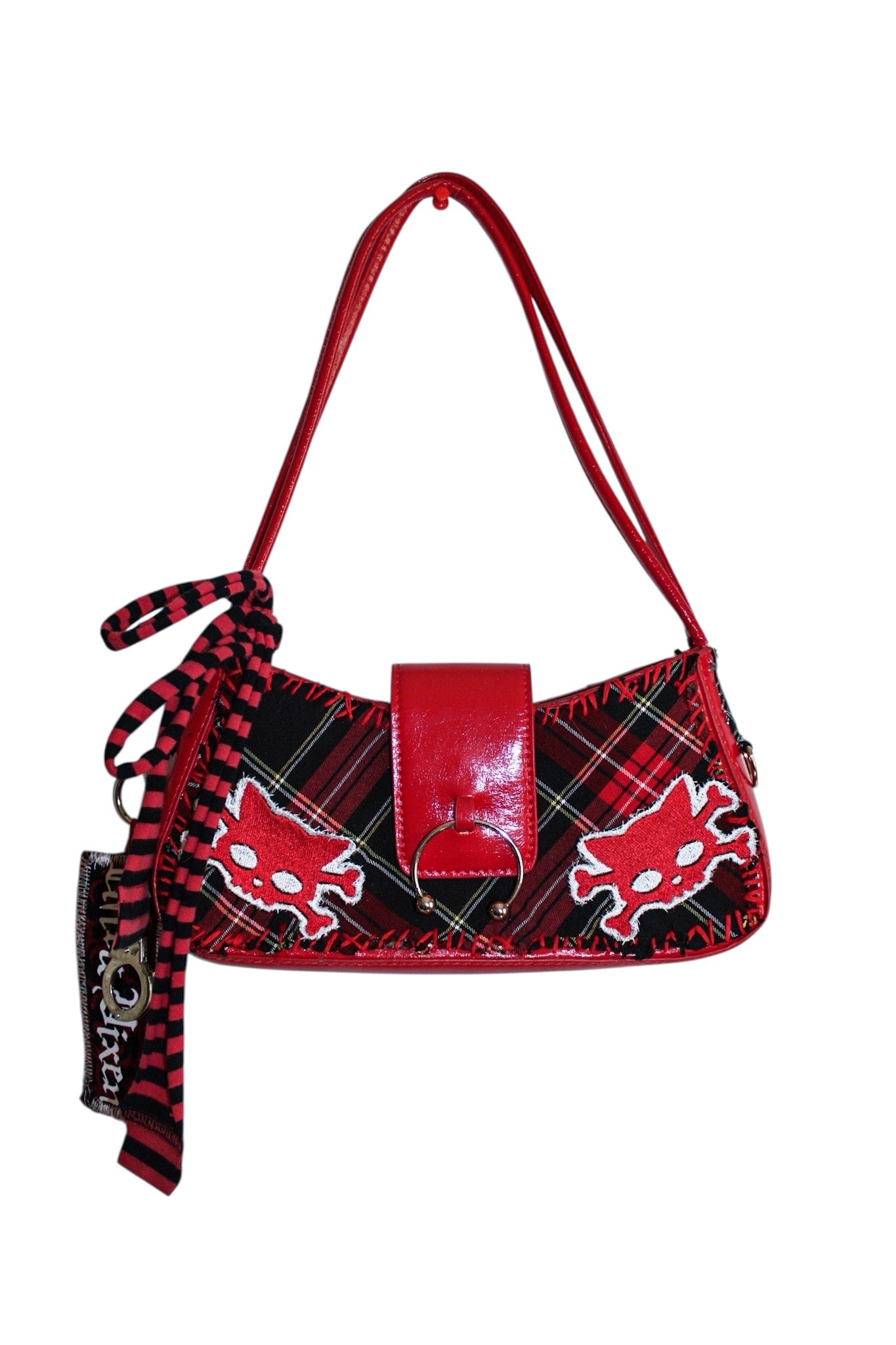 Twin Kitty Mini Bag (red)