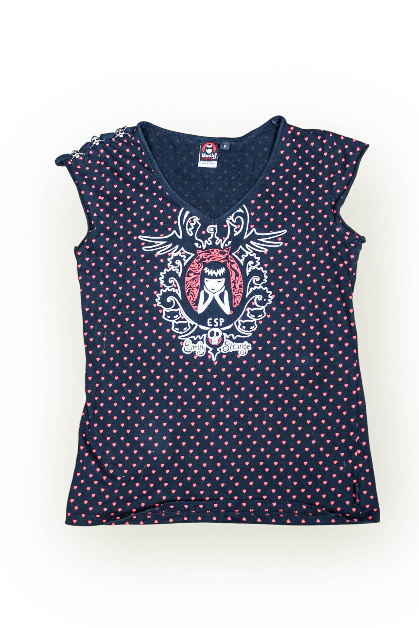 2006 Emily The Strange Cameo Tee- S