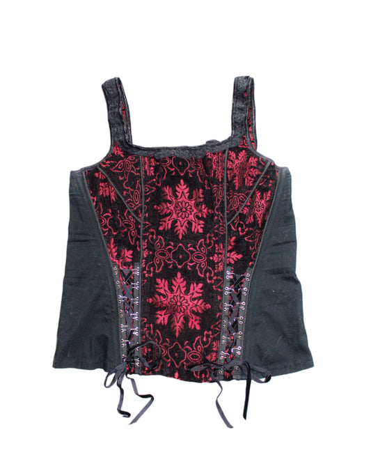 RED GOTHIC TRIPP CORSET
