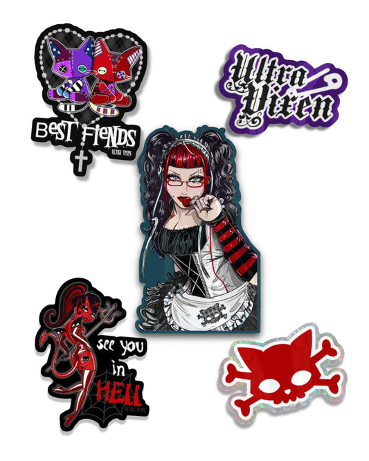 UV Collectors Sticker Pack No.1