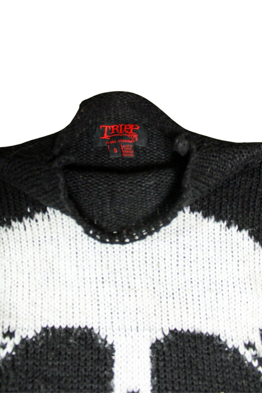 Tripp NYC Skull Sweater- S/M