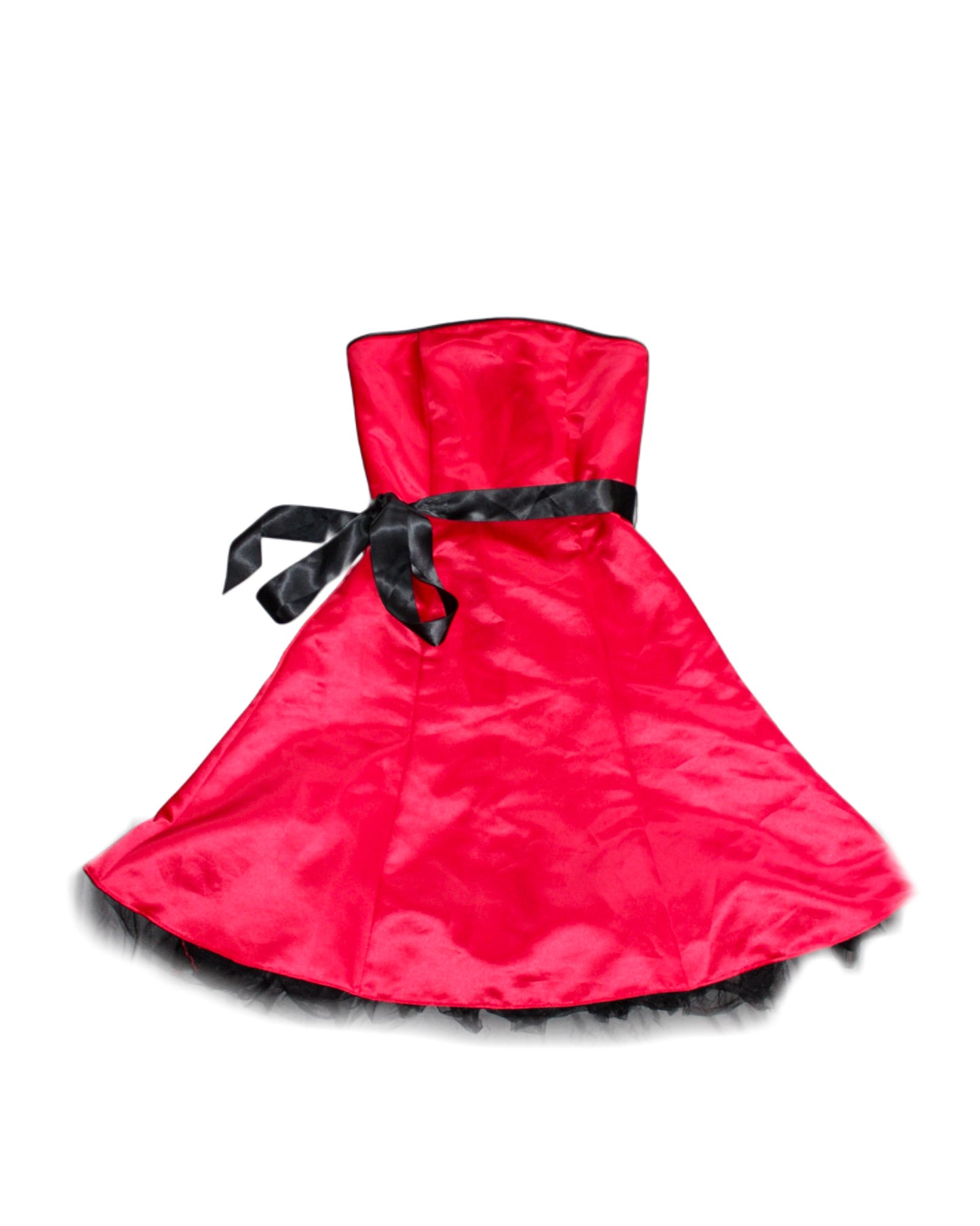 RED & BLACK GUNNE SAX DRESS