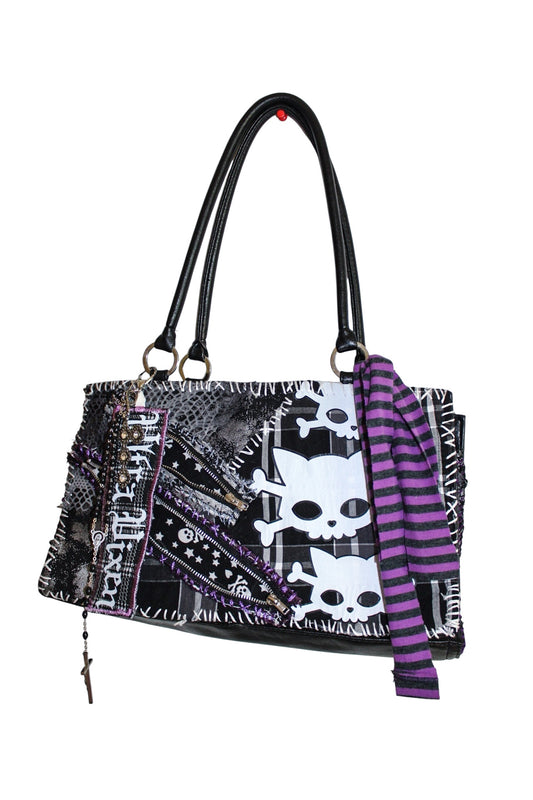 Cat Scratch Handbag (grey)