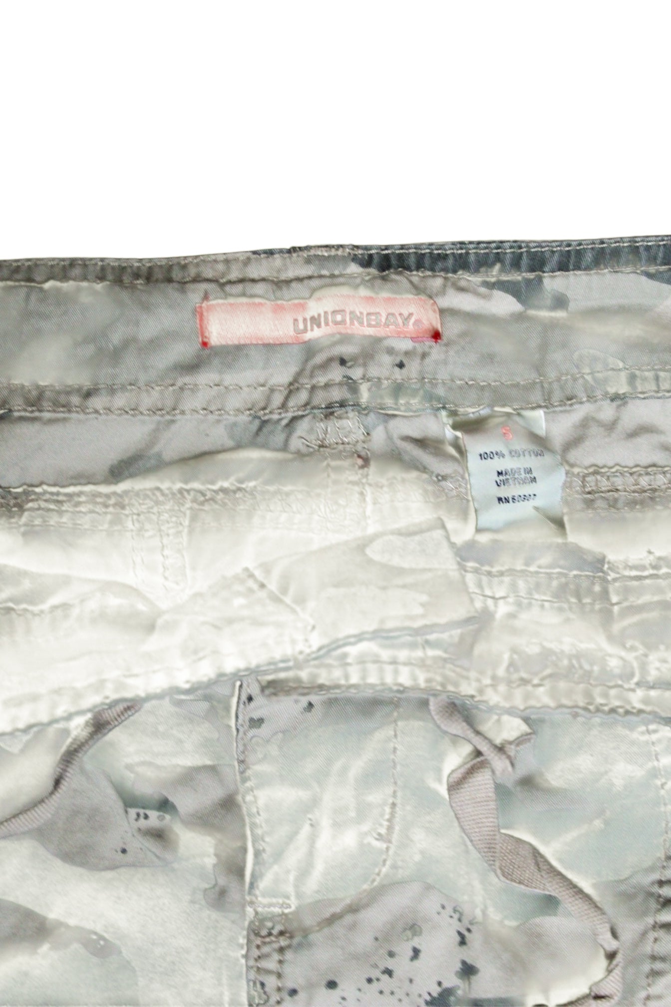 2007 Union Bay Low Rise Camo Utility Pants- S