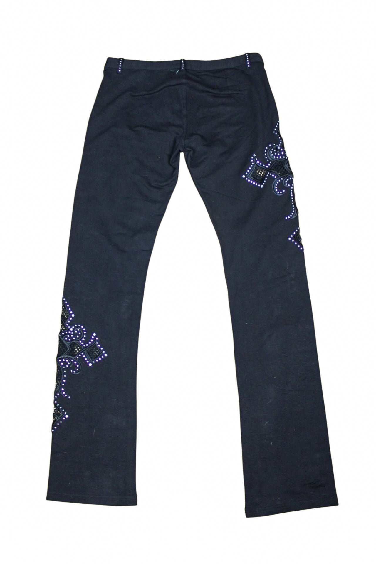 Platinum Plush Cross Pants - L
