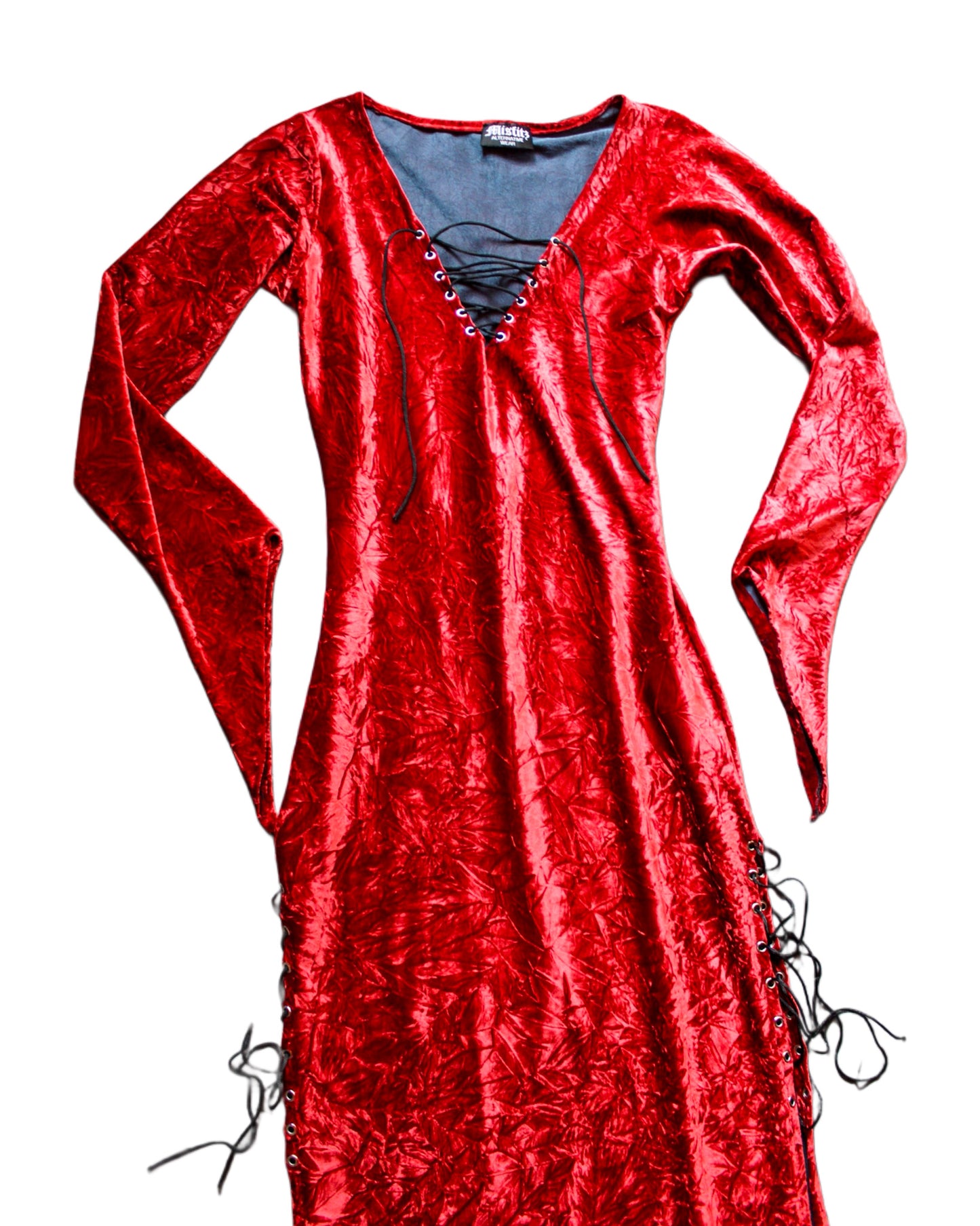 RED MISFITS DRESS