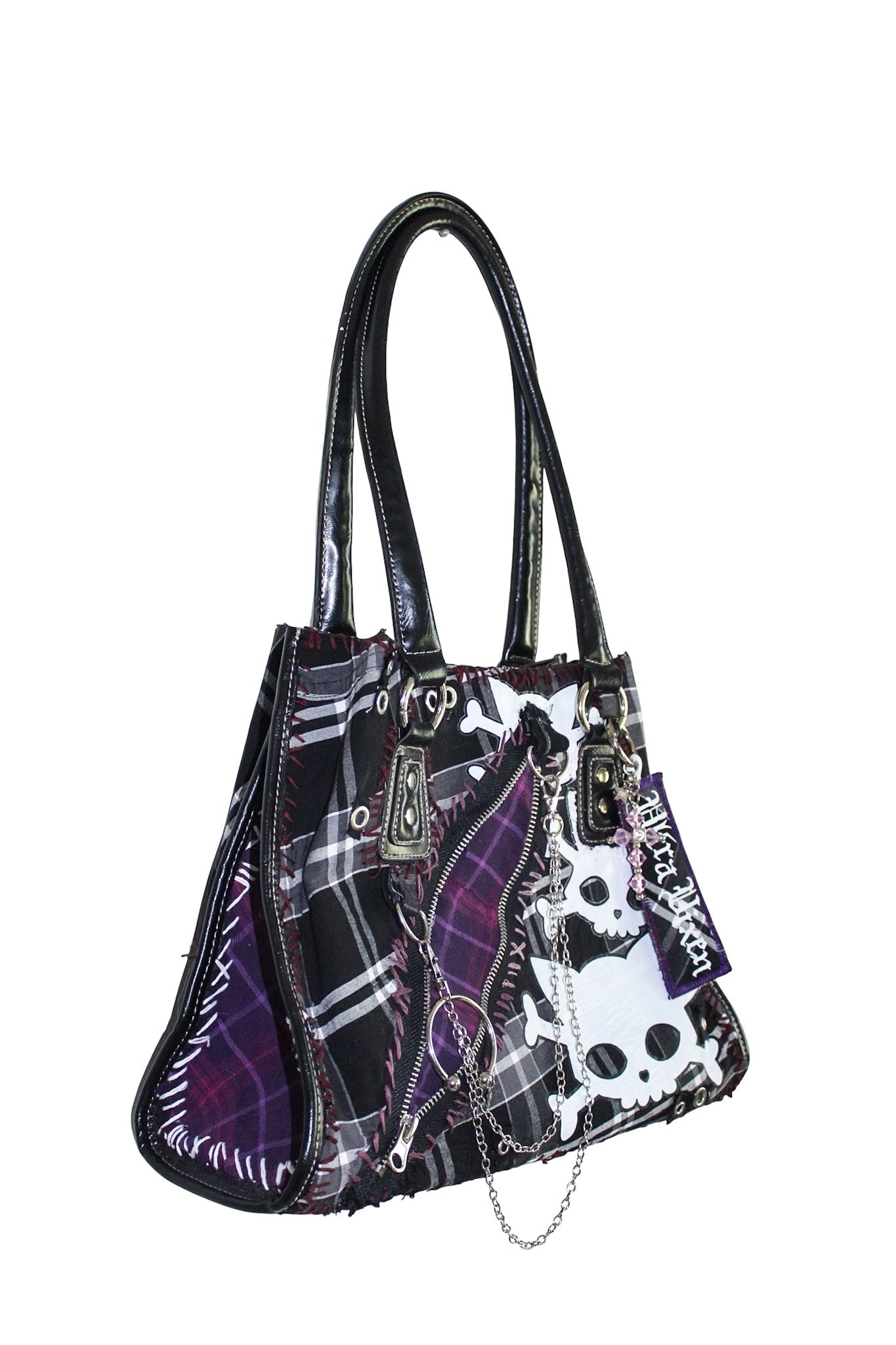 Cat Scratch Handbag (purple)