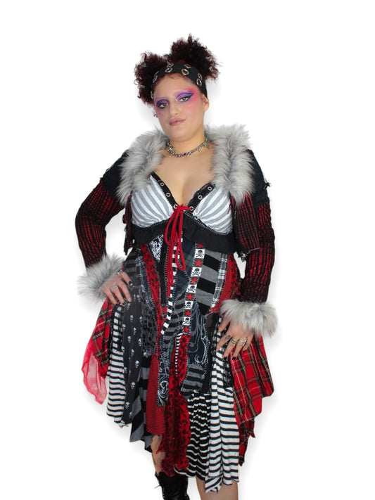 Dishevel Dress- L