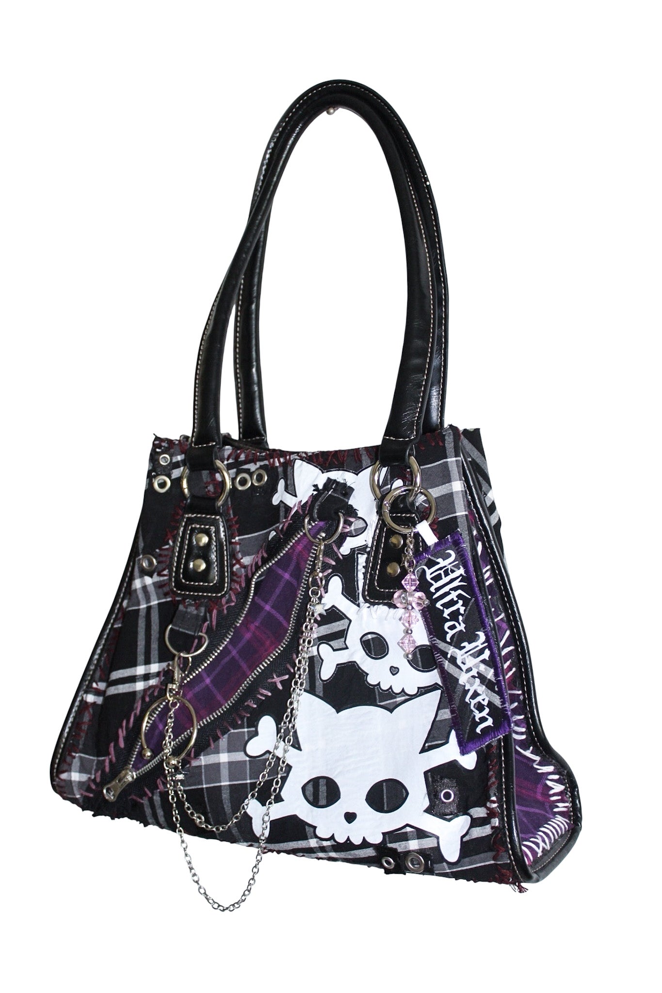 Cat Scratch Handbag (purple)