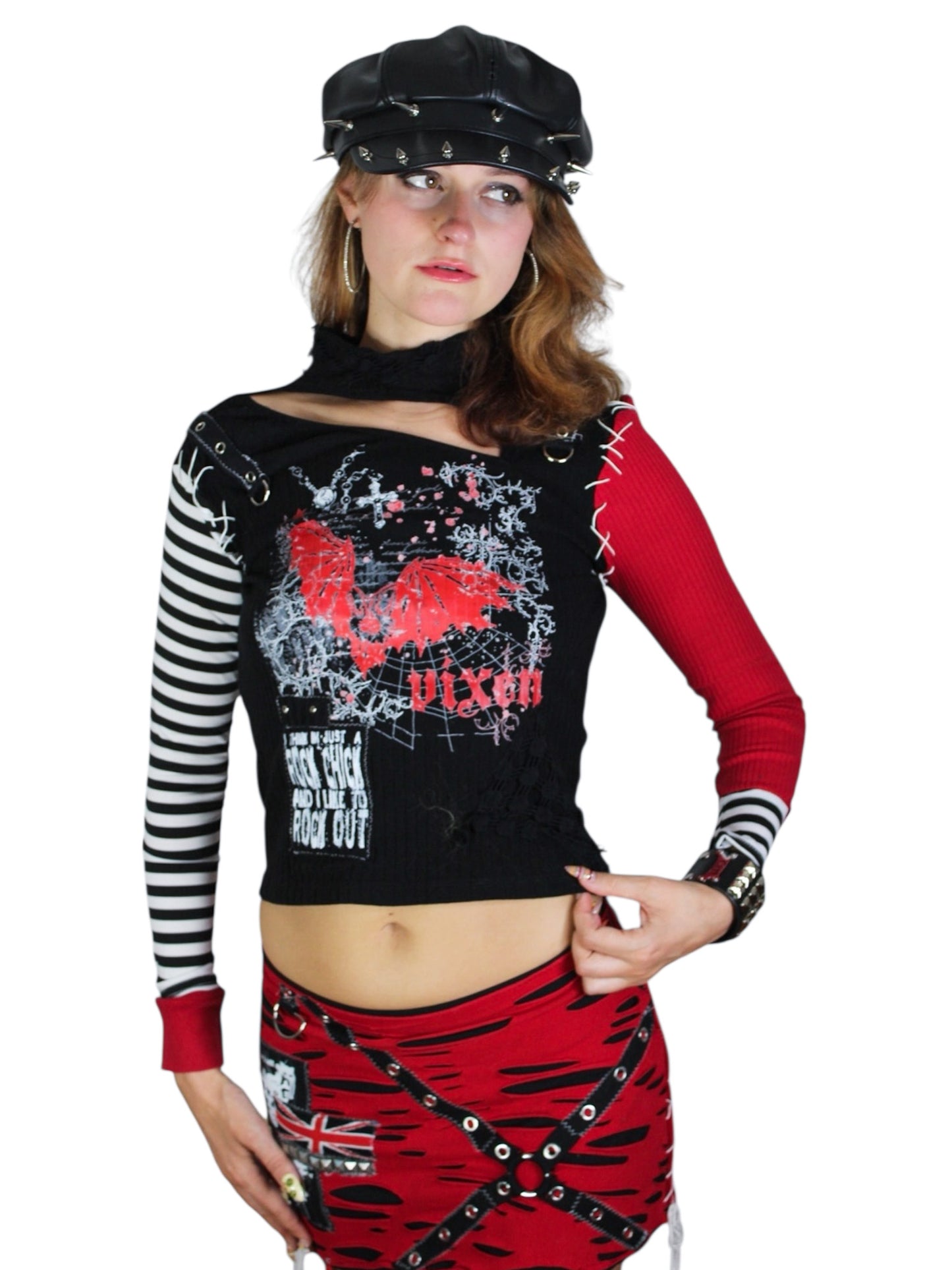 Batty Long Sleeve Top- S