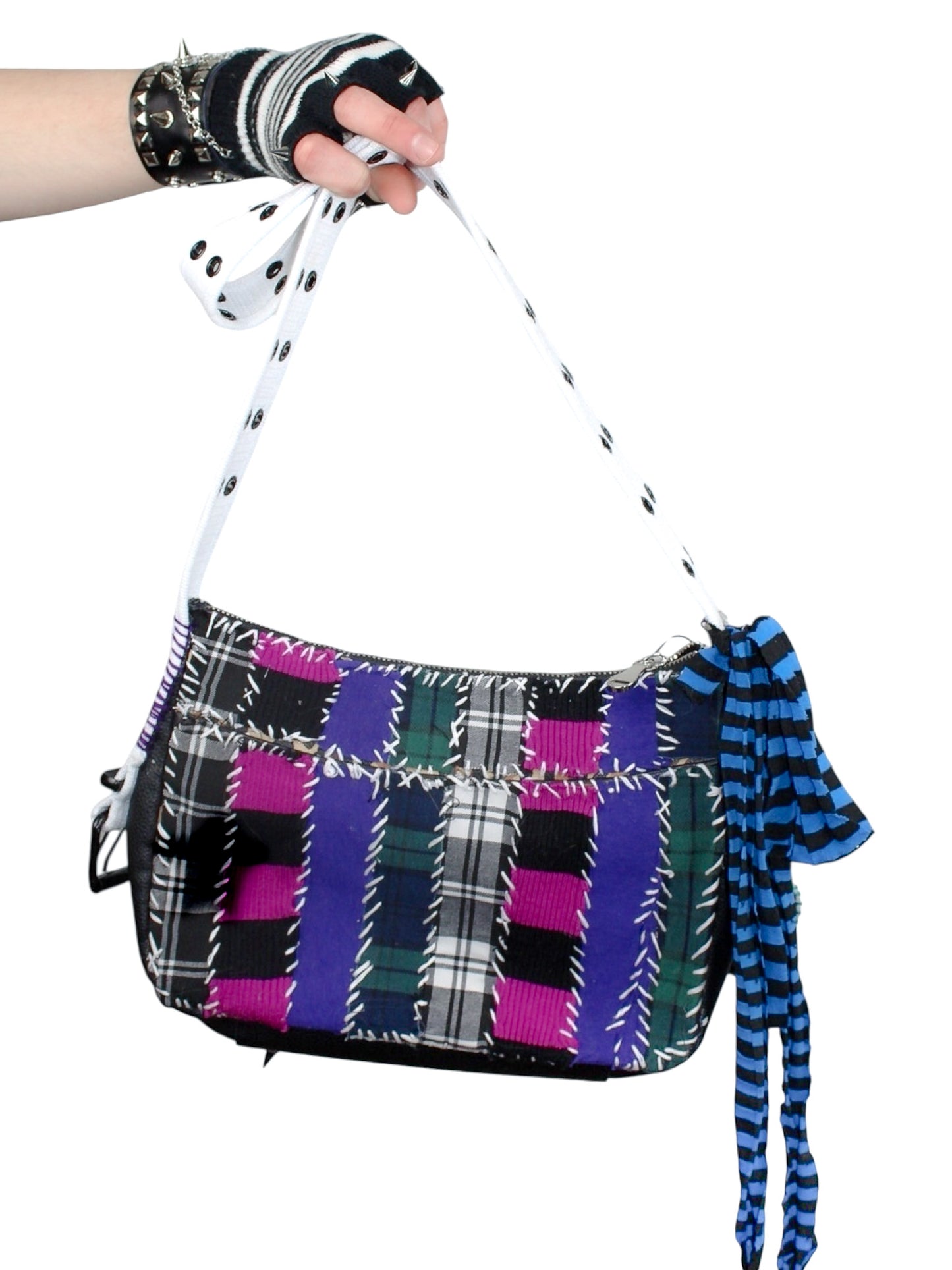 Slashed Shoulder Bag