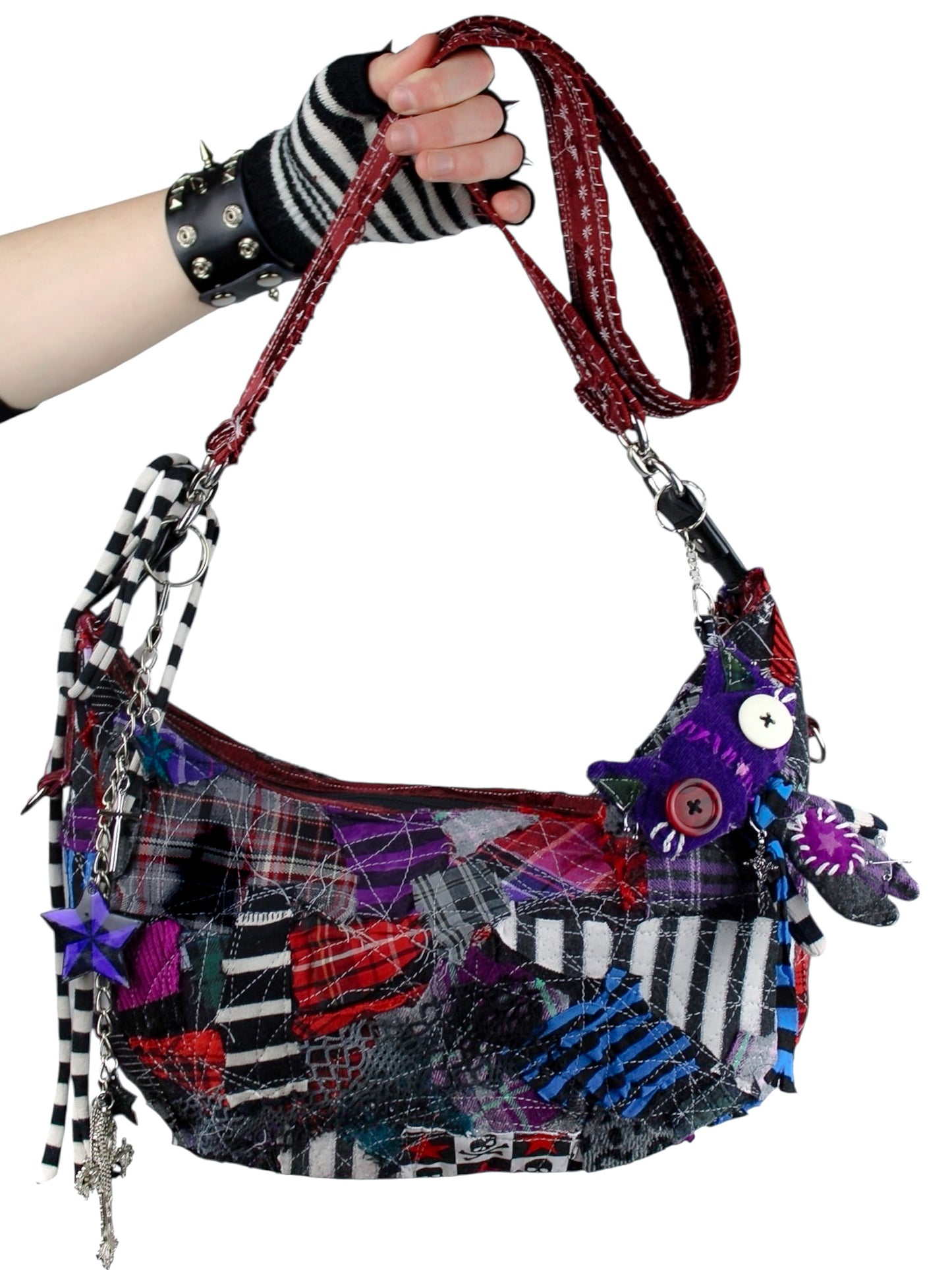 Trash Bag- Variant #1 (purple cat)
