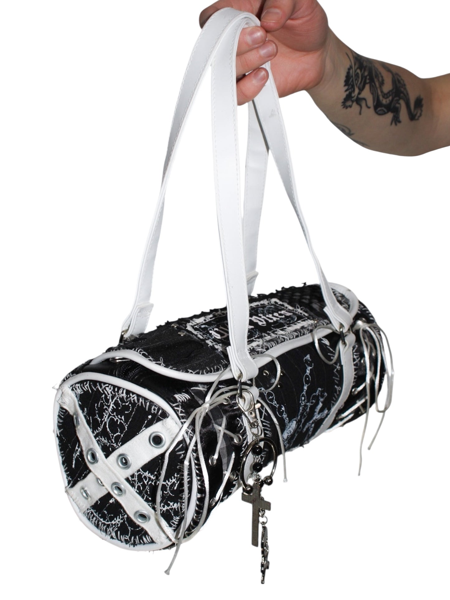 Rock Chick Barrel Patch Bag
