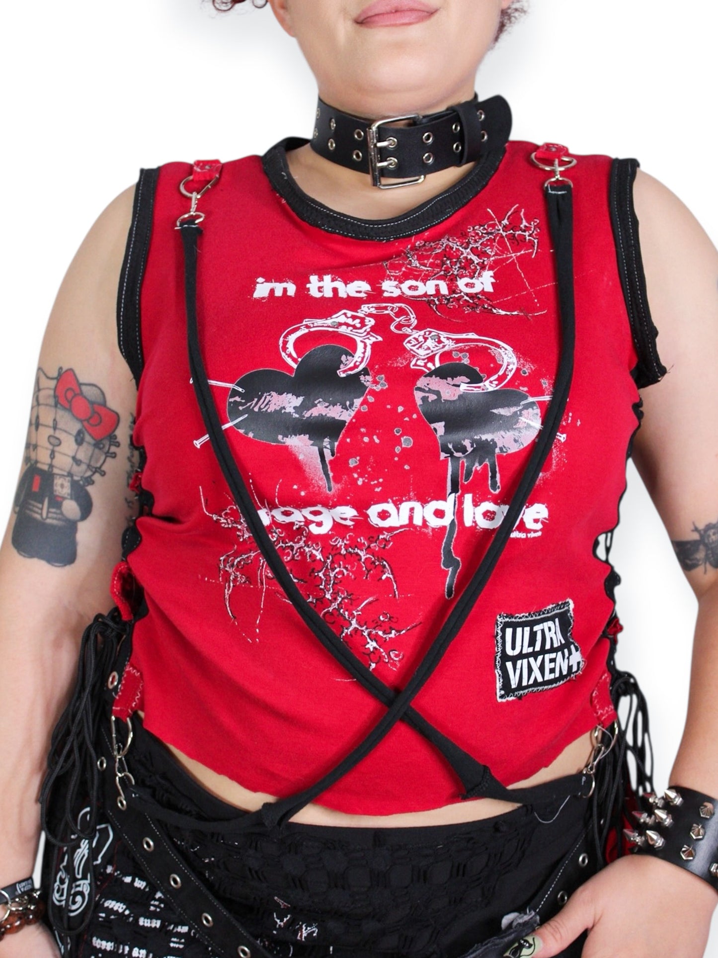 Rage and Love Tank (red)- L/XL