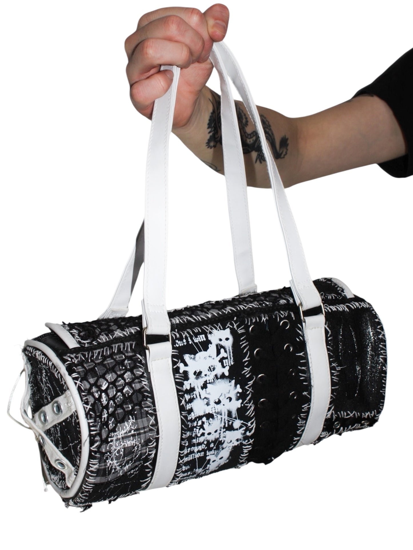 Rock Chick Barrel Patch Bag