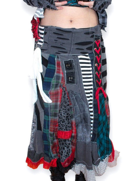 Scrap Skirt (Maxi)- M/L