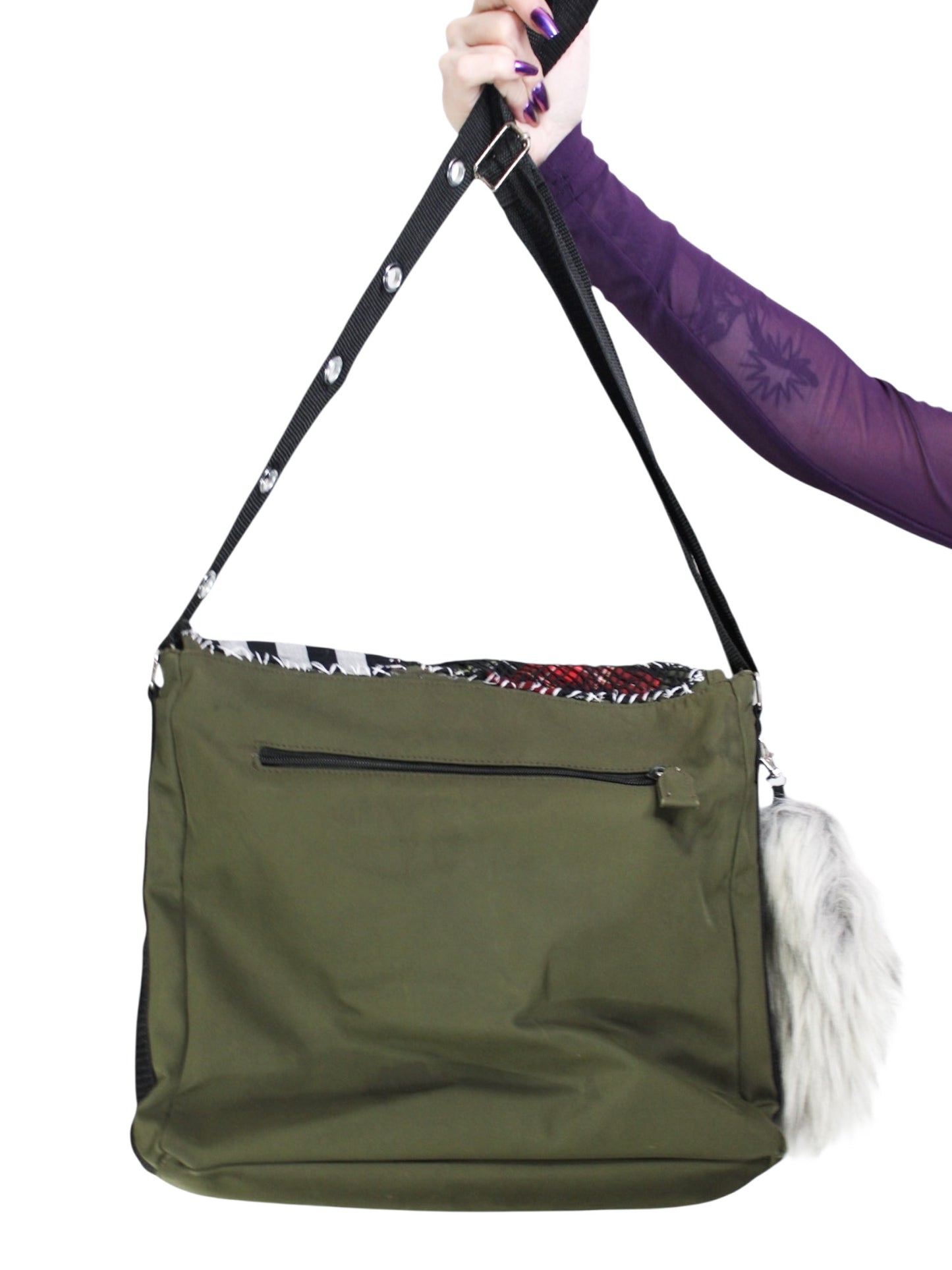 Kitty Girl Crossbody (Green Multi)
