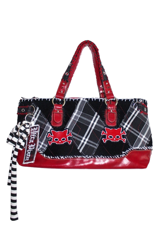 Twin Kitty Shoulder Bag (red)