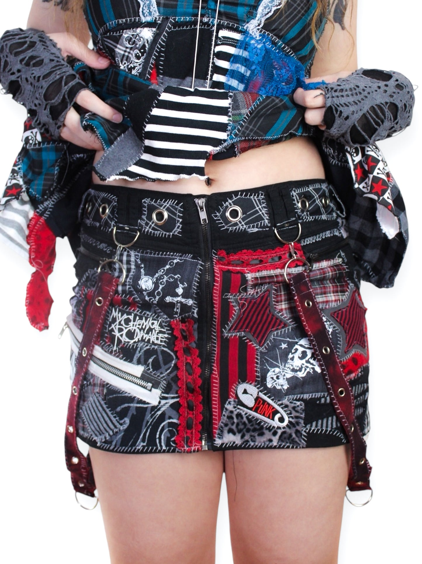 Scrap Skirt (Pencil)- M
