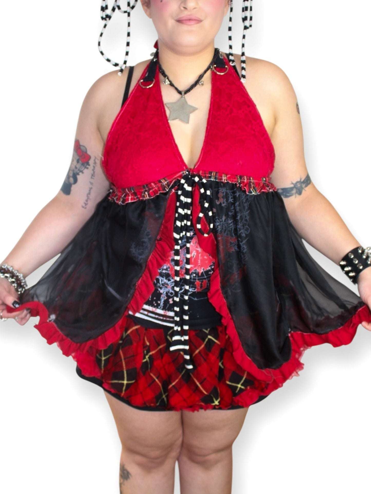 Babydoll Bat Tank- L/XL