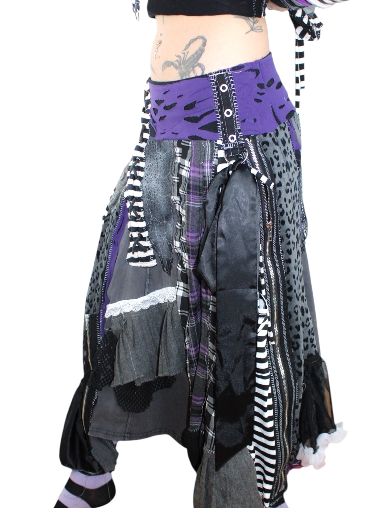 Scrap Skirt (Maxi)- S