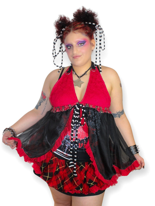 Babydoll Bat Tank- L/XL