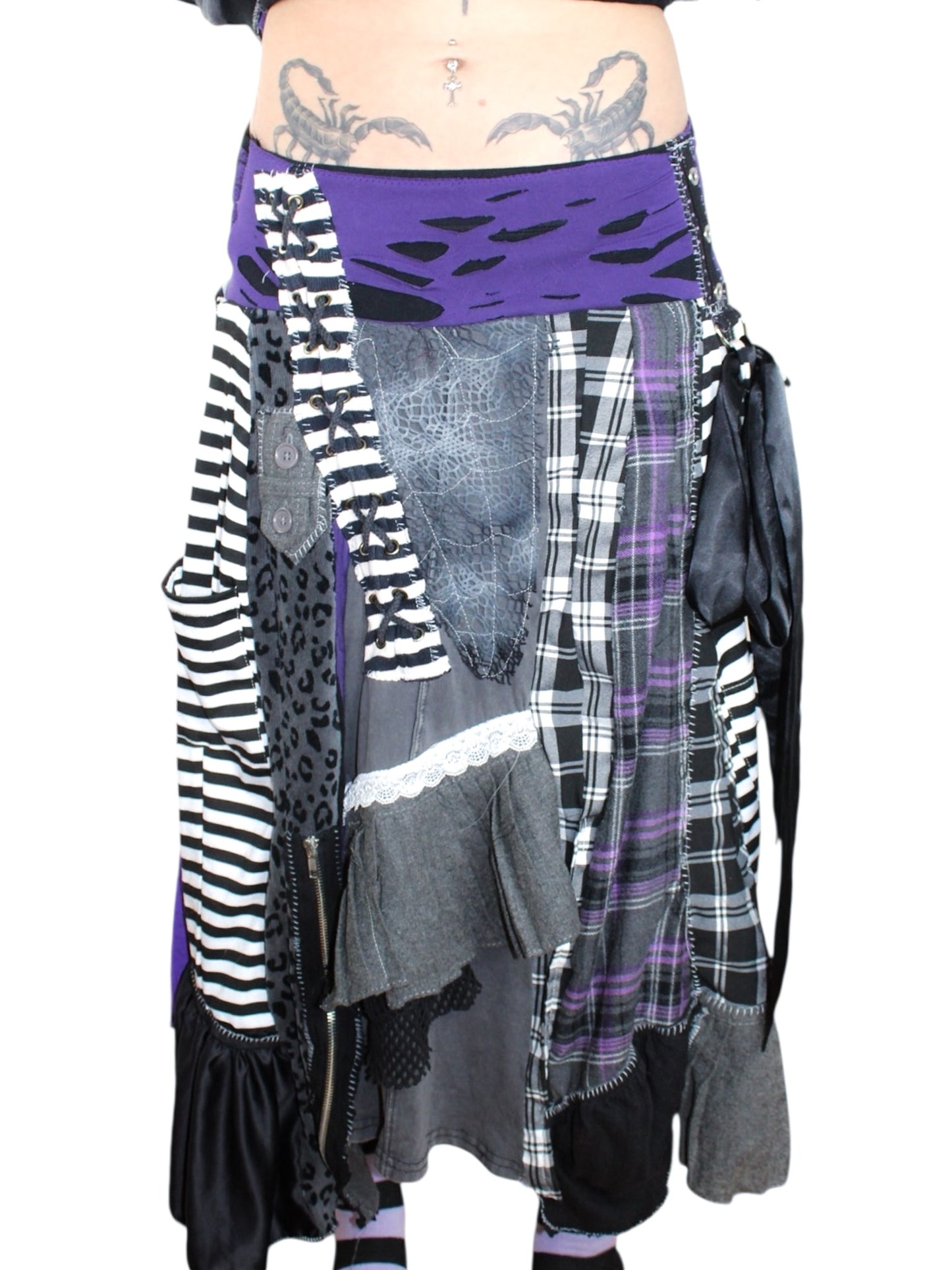 Scrap Skirt (Maxi)- S