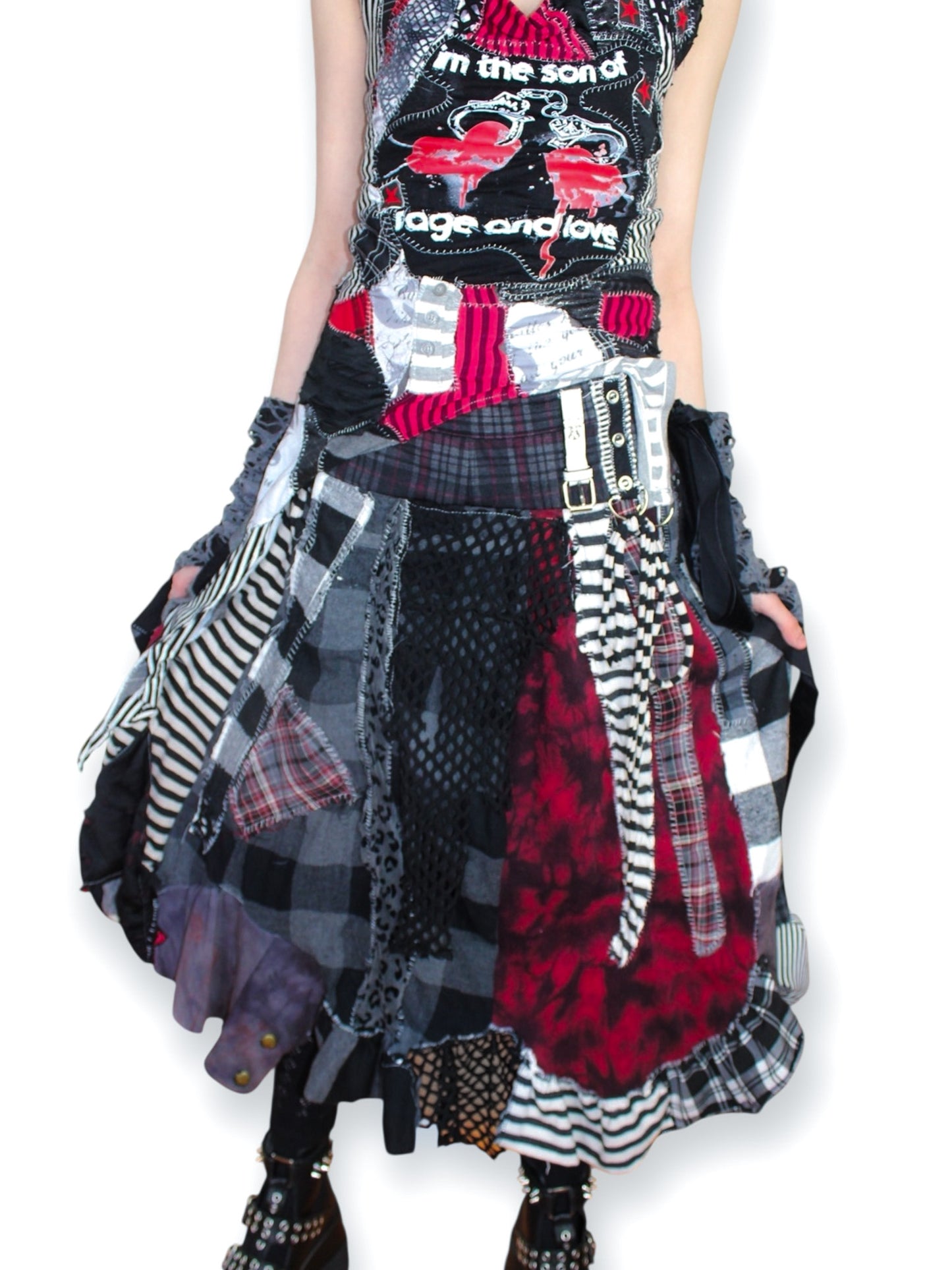 Scrap Skirt (Maxi)- XS