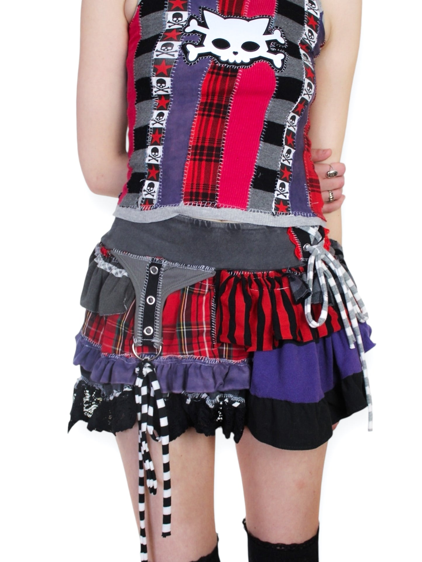 Scrap Skirt (Mini)- XS
