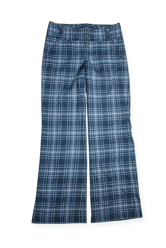 Candies Low Rise Plaid Trousers- 3